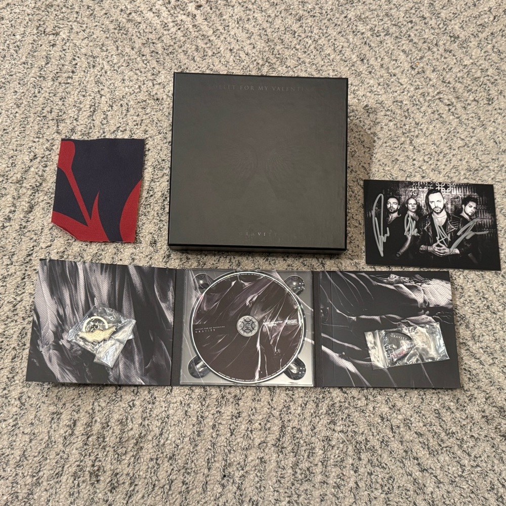 Bullet For My Valentine – GRAVITY Deluxe Limited Edition Box Set (SIGNED)